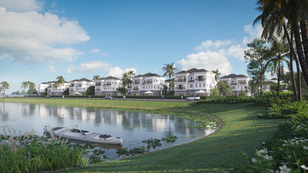 Dự án Grand Bay Halong Villas - Dãy dinh thự Luxury Villa hướng hồ 